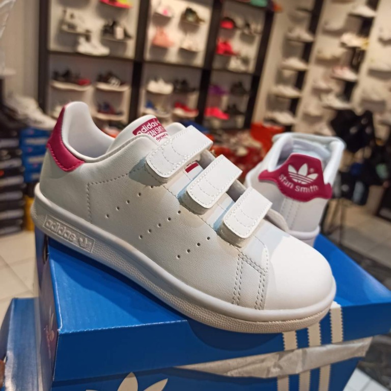 Kids stan smith velcro top