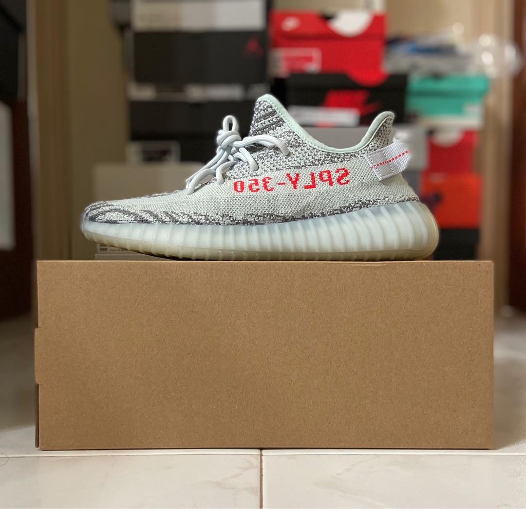 Gi脿y yeezy hotsell blue tint