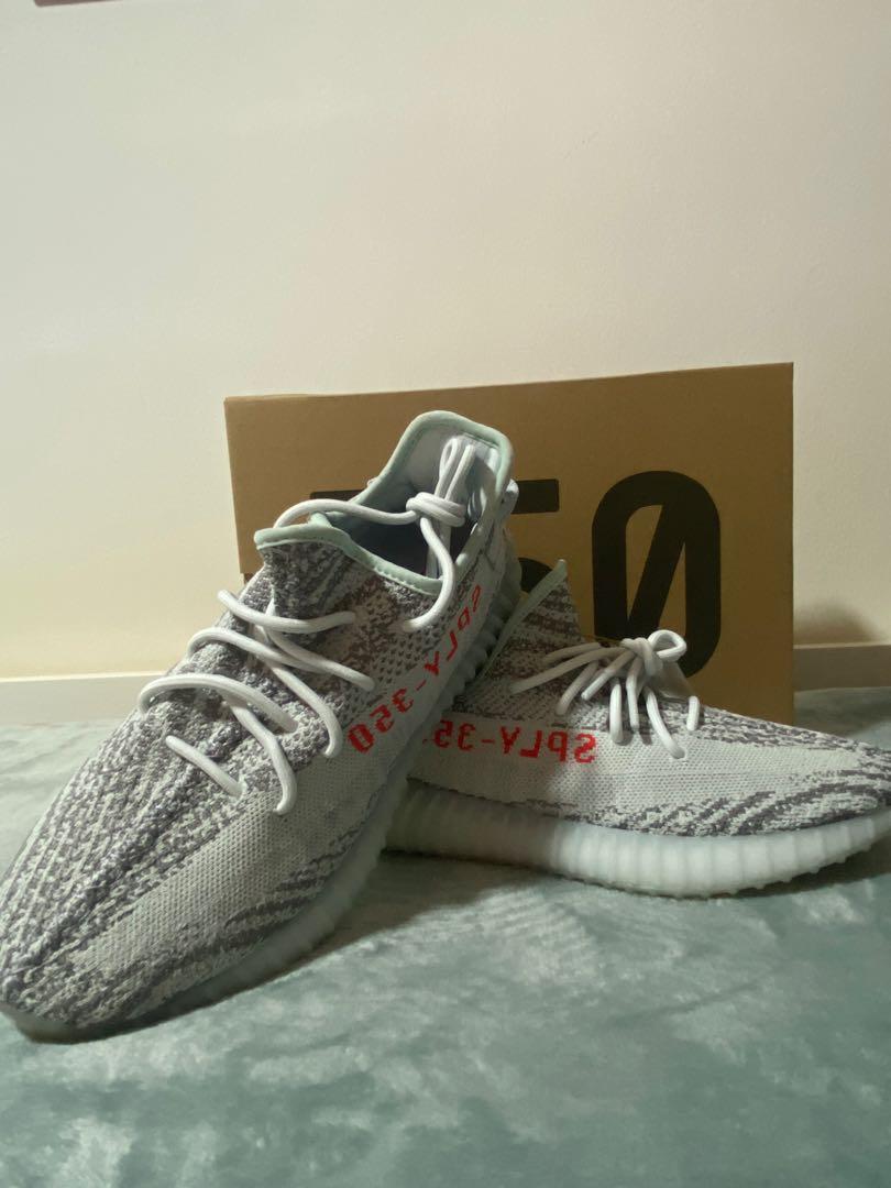 Adidas yeezy hot sale blue tint