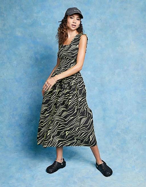 Collusion zebra dress discount