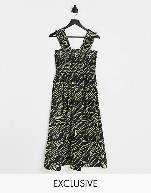 Collusion store zebra dress
