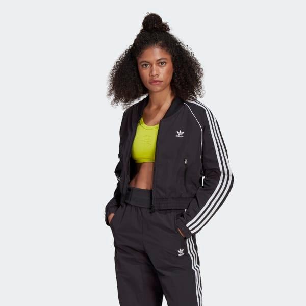 Cropped jacket adidas store