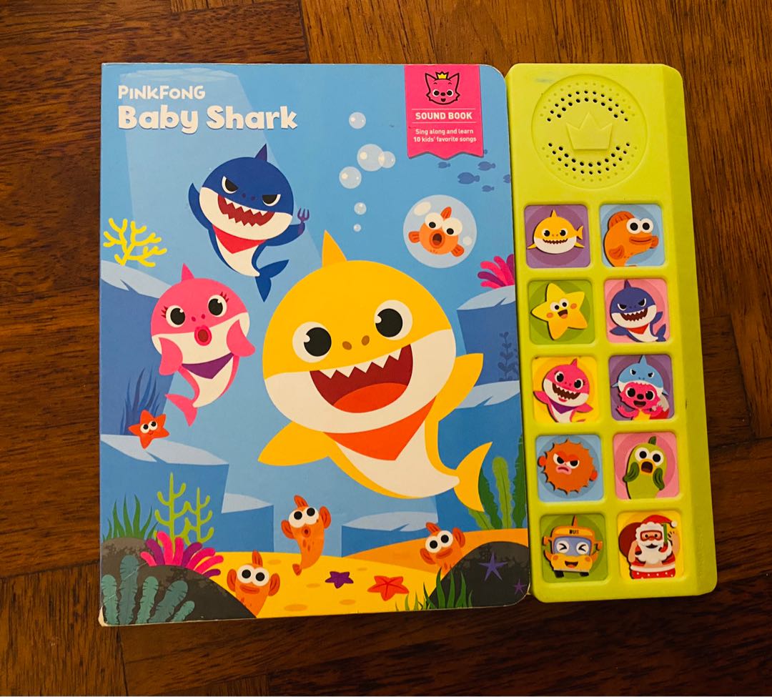 Baby shark board sales book