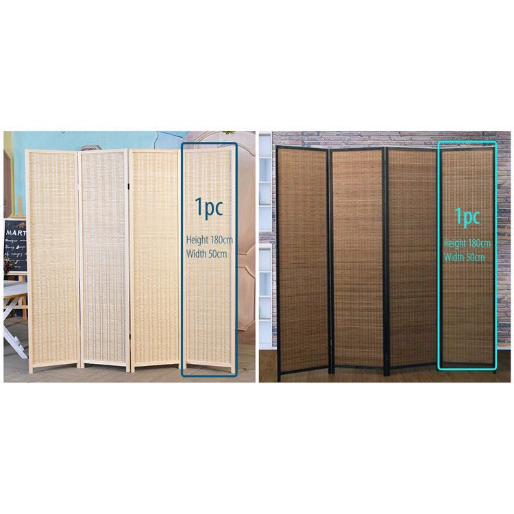 Bamboo Room Dividers (180cm x 50cm), Furniture & Home Living, Home