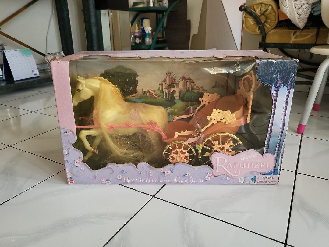 Barbie clearance rapunzel carriage