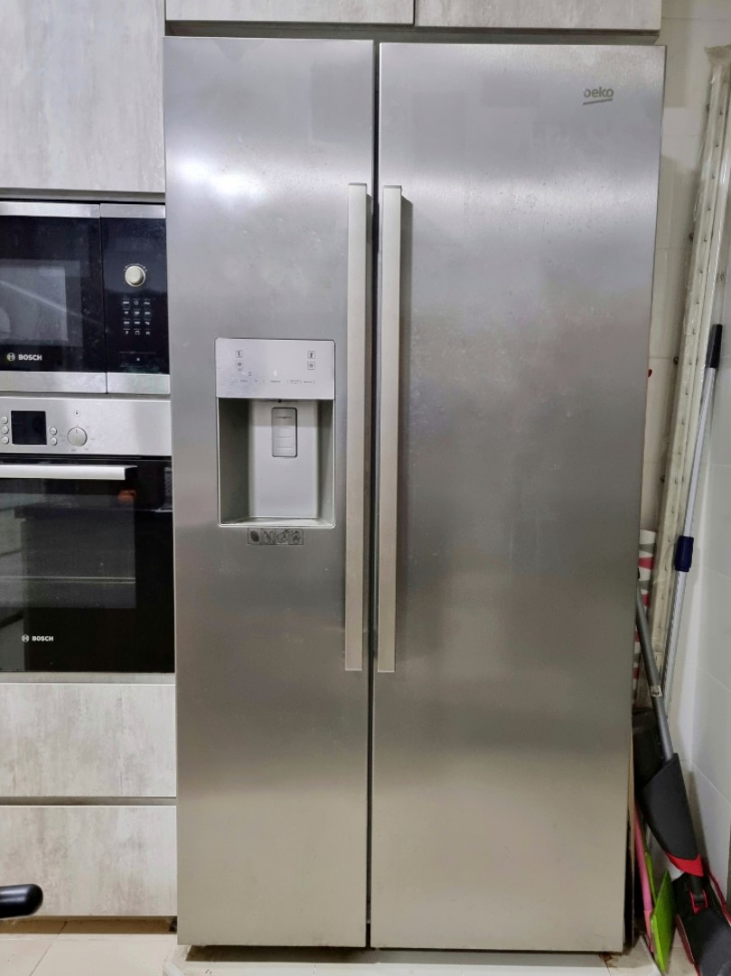 BEKO TWO DOOR FRIDGE WITH ICE MAKER, TV & Home Appliances, Kitchen ...