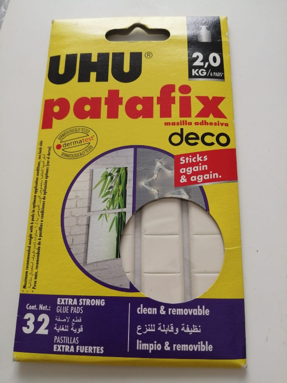 Blu tack / UHU Patafix, Furniture & Home Living, Home Decor, Other Home