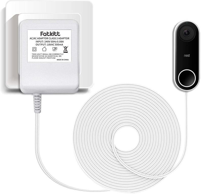 Video Doorbell Special Power Transforer, 18 Volt 500A Ring Doorbell Power Adapter, Copatible