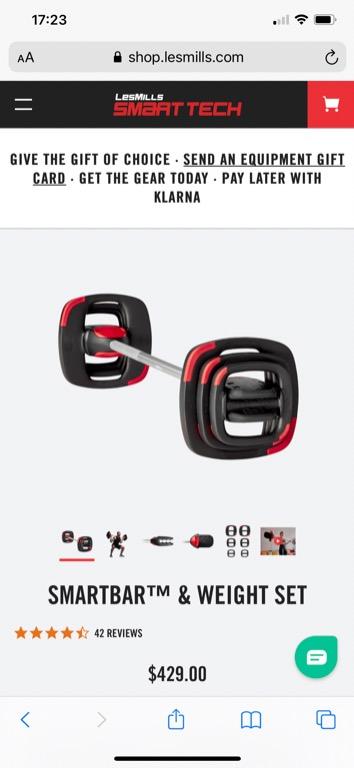 Les mills body pump weight set outlet