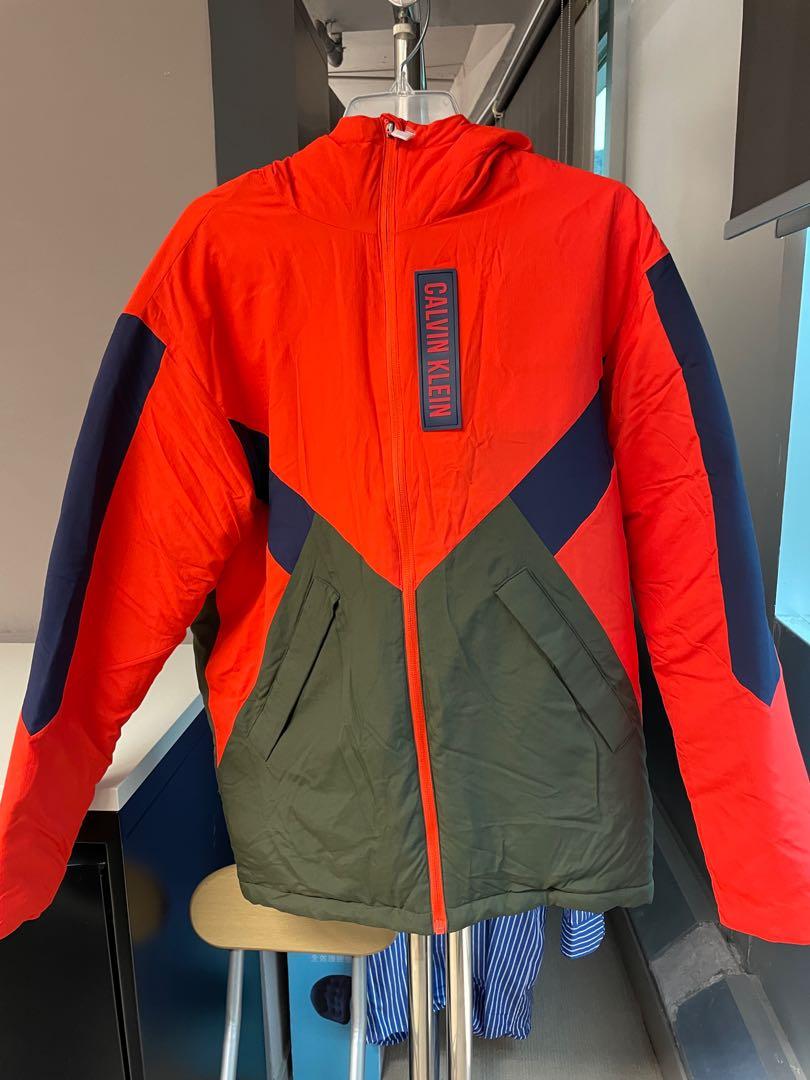 Calvin Klein Performance Down Jacket 疏水羽絨, 男裝, 外套及戶外衣服- Carousell