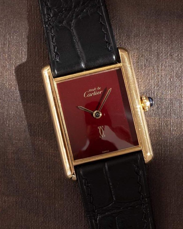 Cartier must top de cartier tank