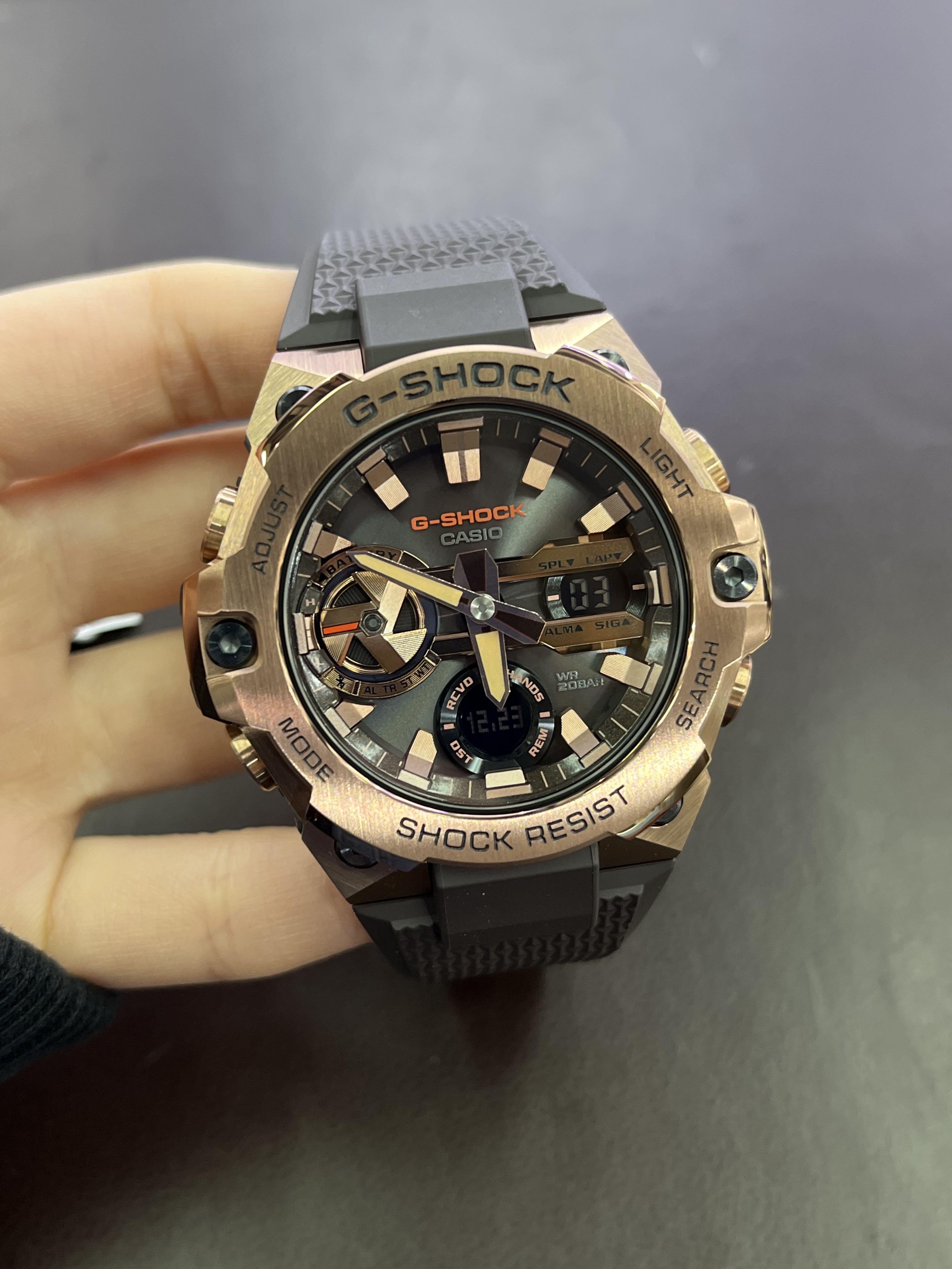 Casio G-Shock GST-B400MV-5A , 名牌, 手錶- Carousell