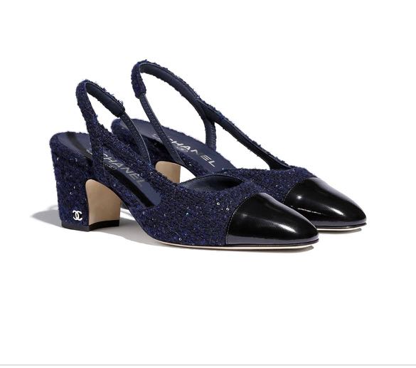 BNIB Chanel Classic Slingback Heels in 