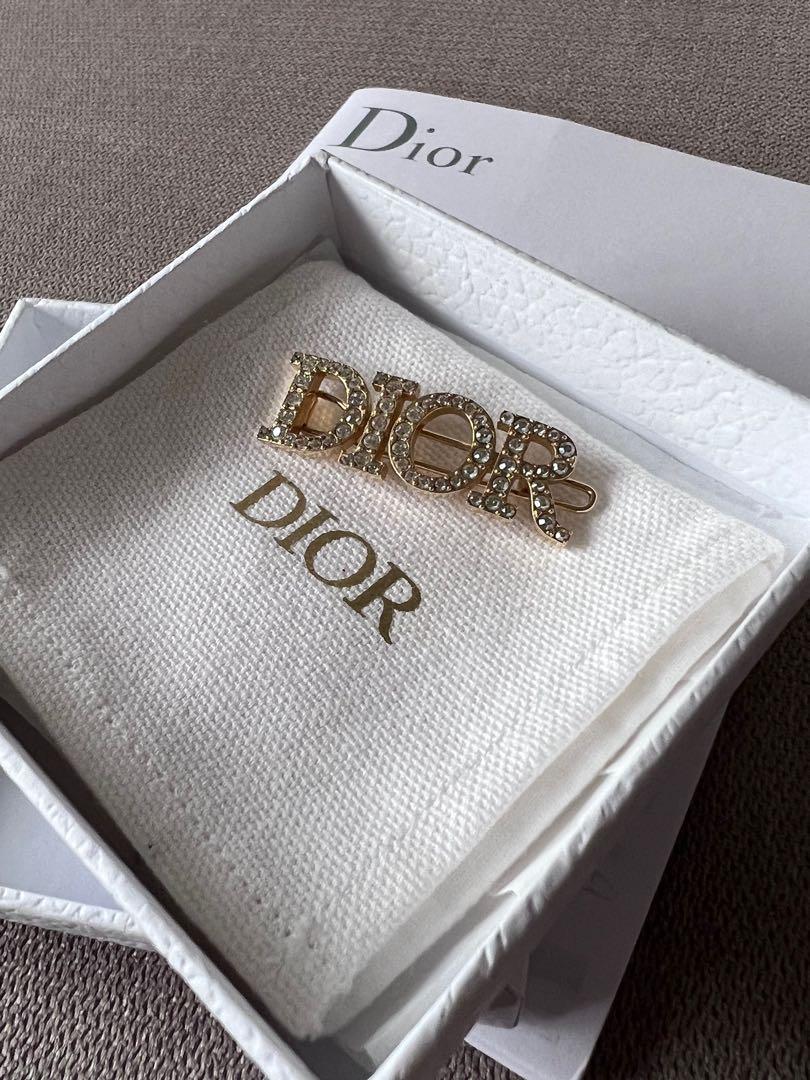 Dior Gold Tone Dior Hair or Tie Clip 2dr18