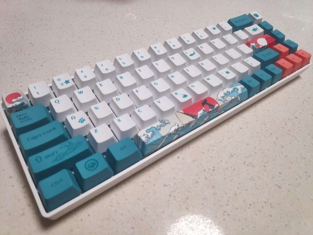 CIY Tester 68 Custom Keyboard (68 with Lubed Gateron milky yellows