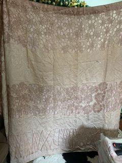 Curtain old rose