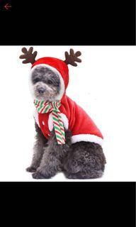 Dog pet christmas costume