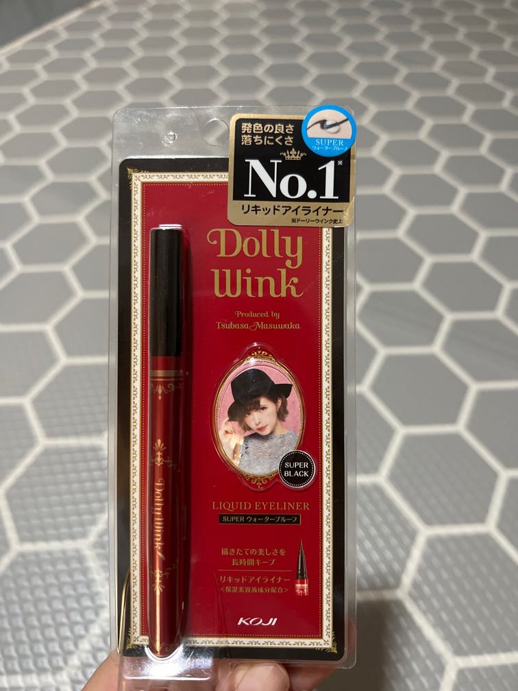 Dolly wink liquid eyeliner super black, Beauty & Personal Care, Face
