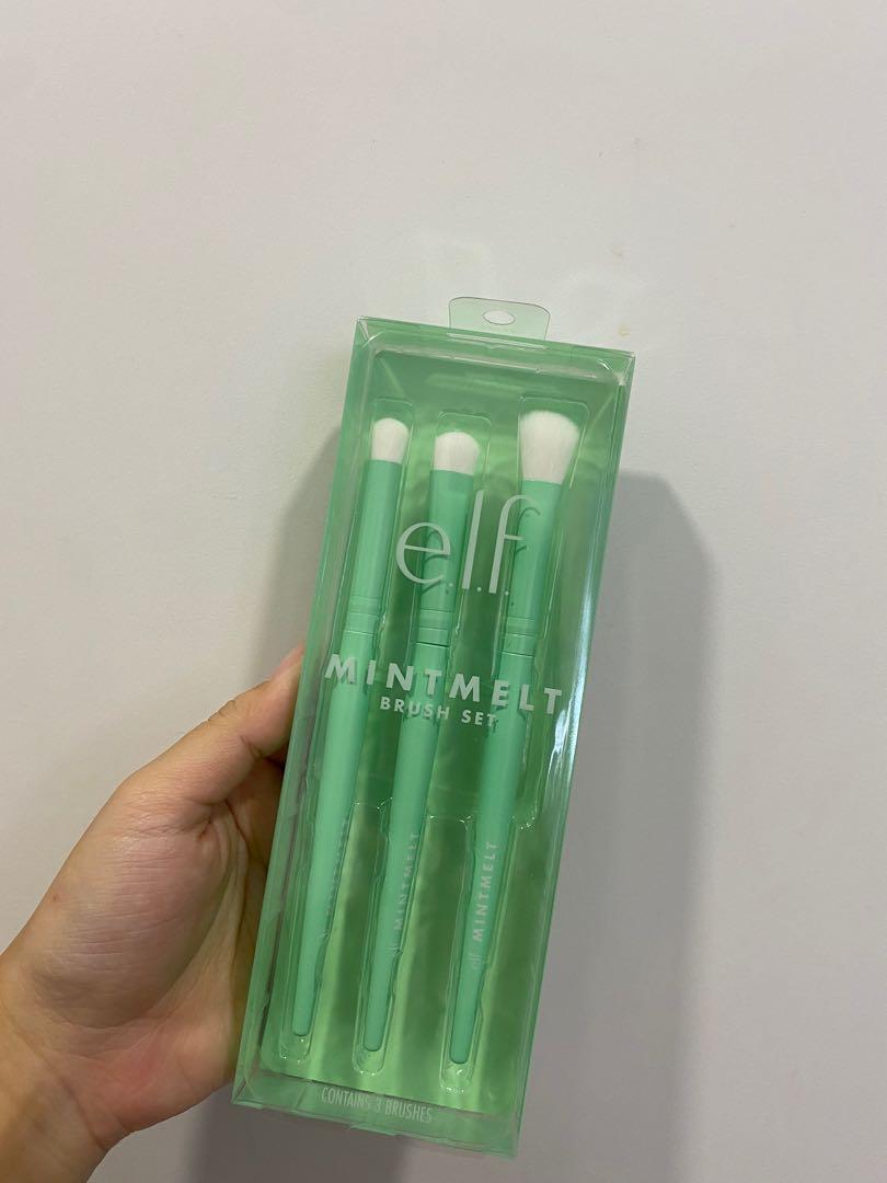 E.L.F. Cosmetics Mint Melt Brush Set, Beauty & Personal Care, Face