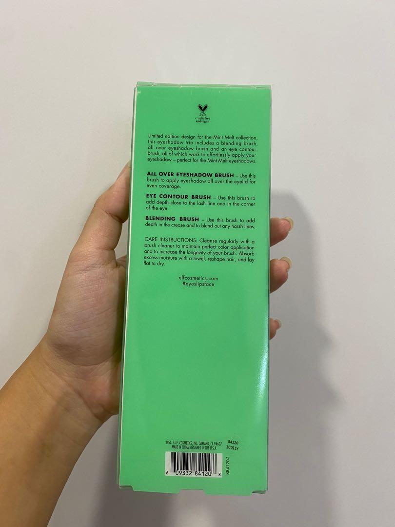 E.L.F. Cosmetics Mint Melt Brush Set, Beauty & Personal Care, Face
