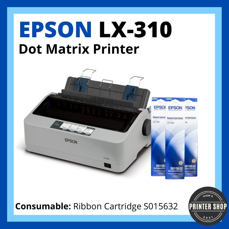Epson LX310 Dot Matrix Printer, Computers & Tech, Printers, Scanners