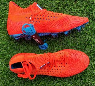 Football Boot Puma Future 19.1 FG (Orange) UK 7.5