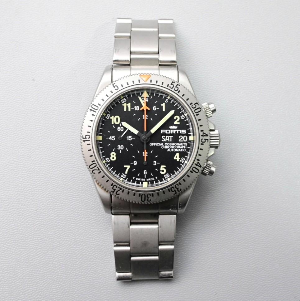 Fortis official cosmonauts chronograph lemania 5100 store
