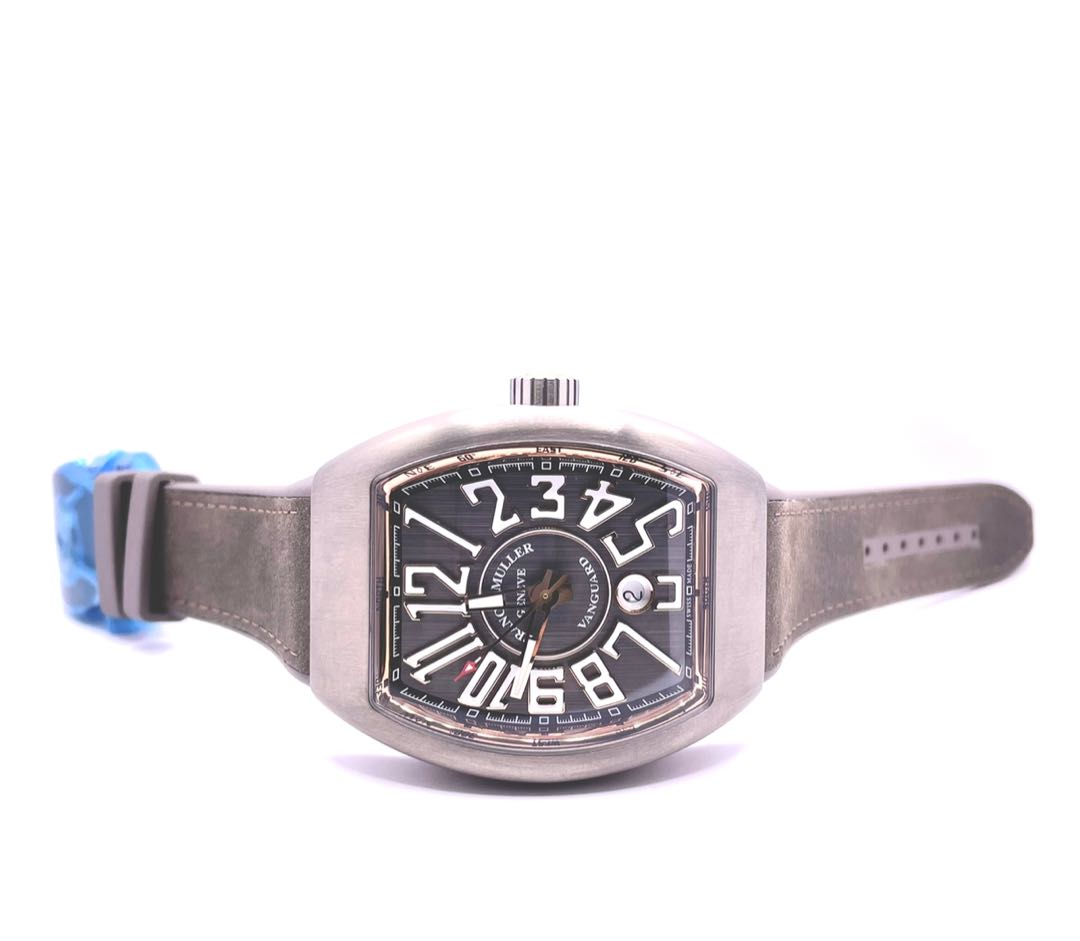 Franck Muller Vanguard Titanium with Rose Gold V45 SC DT TT BR 5N