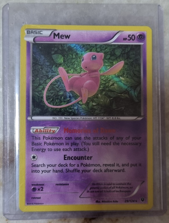 Rev Holo MINT Pokemon BINACLE 22/124 XY Fates Collide 