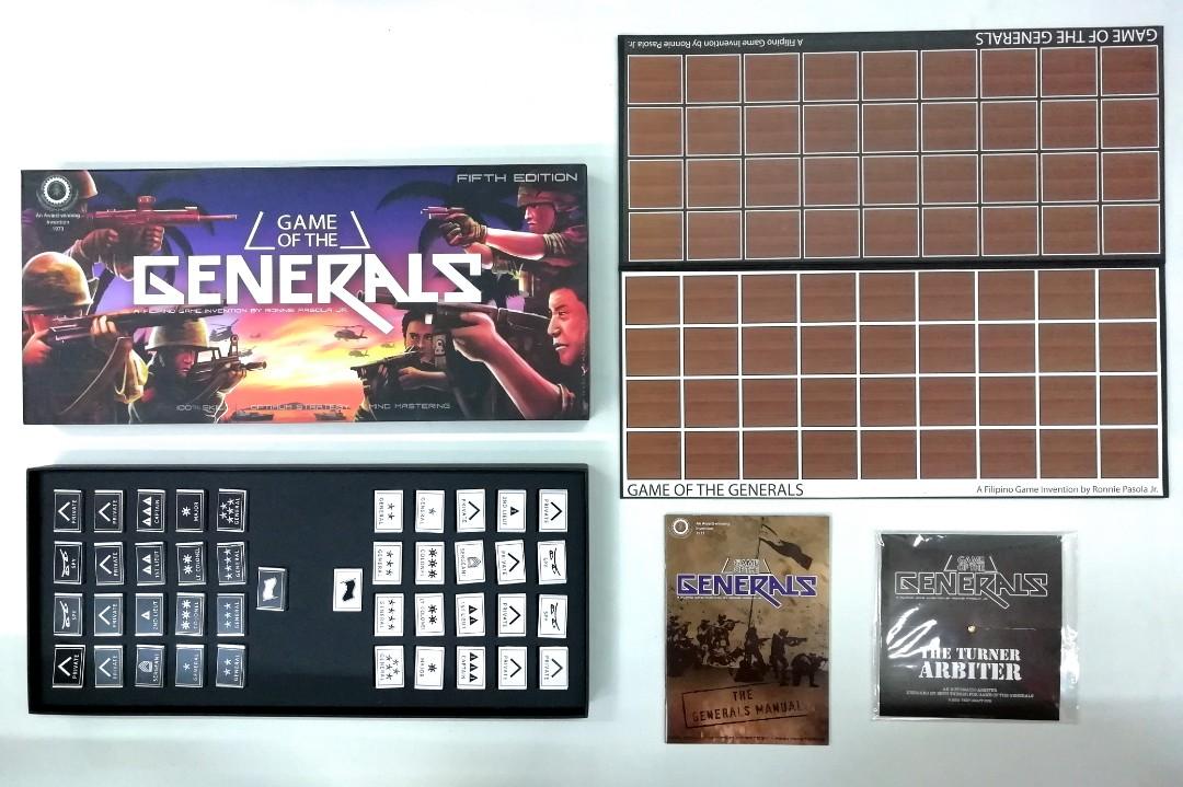 Game of the Generals Boardgame Limited Edition, Hobbies & Toys, Toys & Games on Carousell