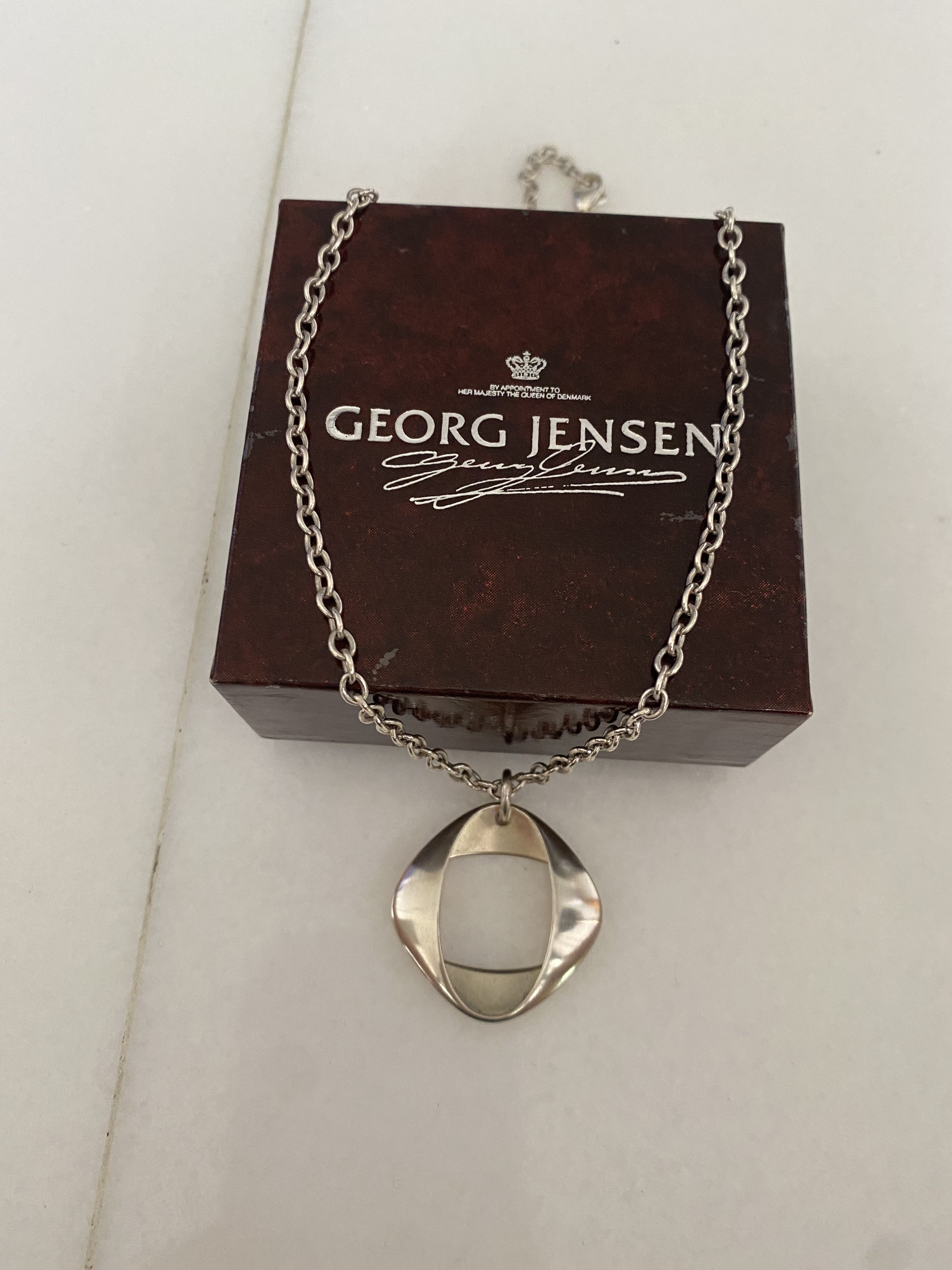 Georg jensen clearance silver pendant