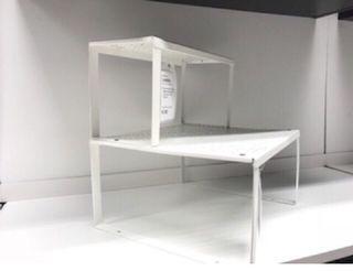 IKEA kitchen shelf insert white