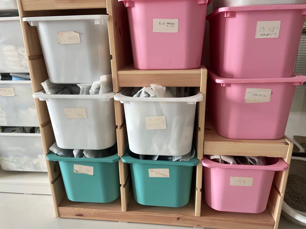 Ikea Storage Combination With Boxes Babies Kids Baby Nursery Furniture Wardrobes On Carou Ikea Storage Combination With Boxes, Baby Pink Storage Boxes Ikea