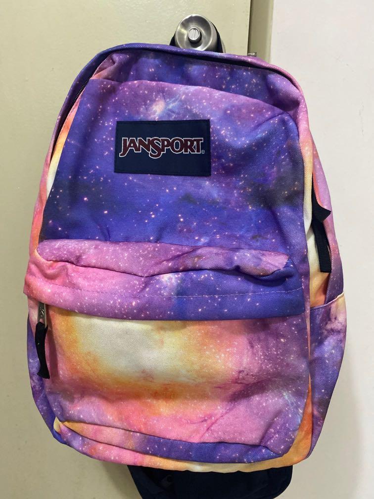 Jansport Galaxy Backpack Women s Fashion Bags Wallets Backpacks on Carousell