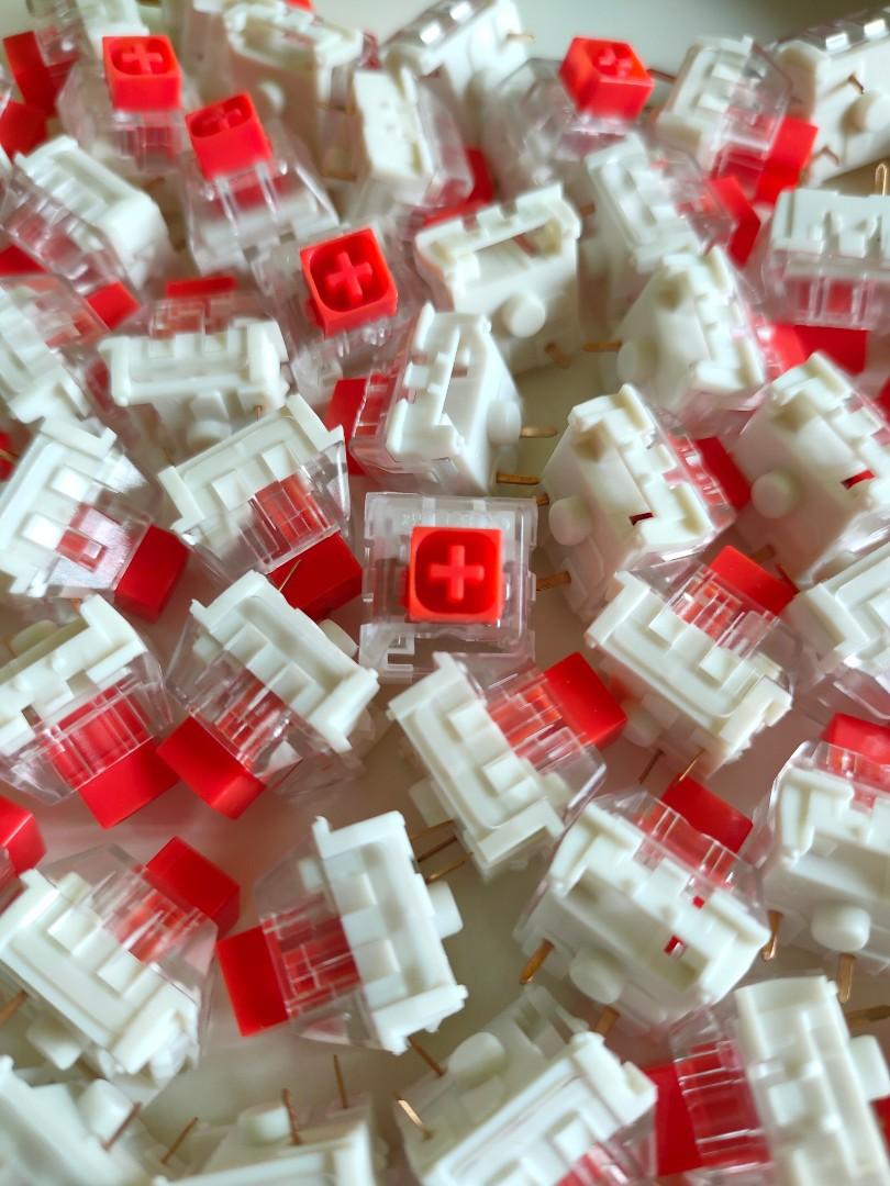 Computer Red Switch Box Kailh Box Red Linear Switches, Computers & Tech, Parts & Accessories ...