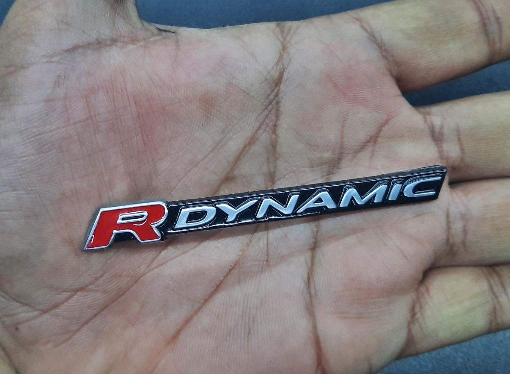 LAND Rover R DYNAMIC RIGHT WING BADGE Emblem For Range Rover, Auto ...