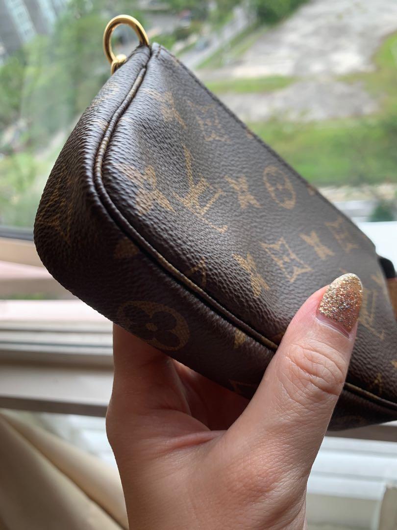 Louis Vuitton Mini Pochette Bag, Luxury, Bags & Wallets on Carousell