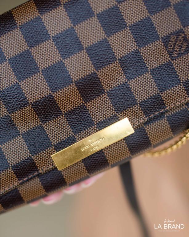 Bag Review: Louis Vuitton Damier Ebene Favorite PM - Coffee and