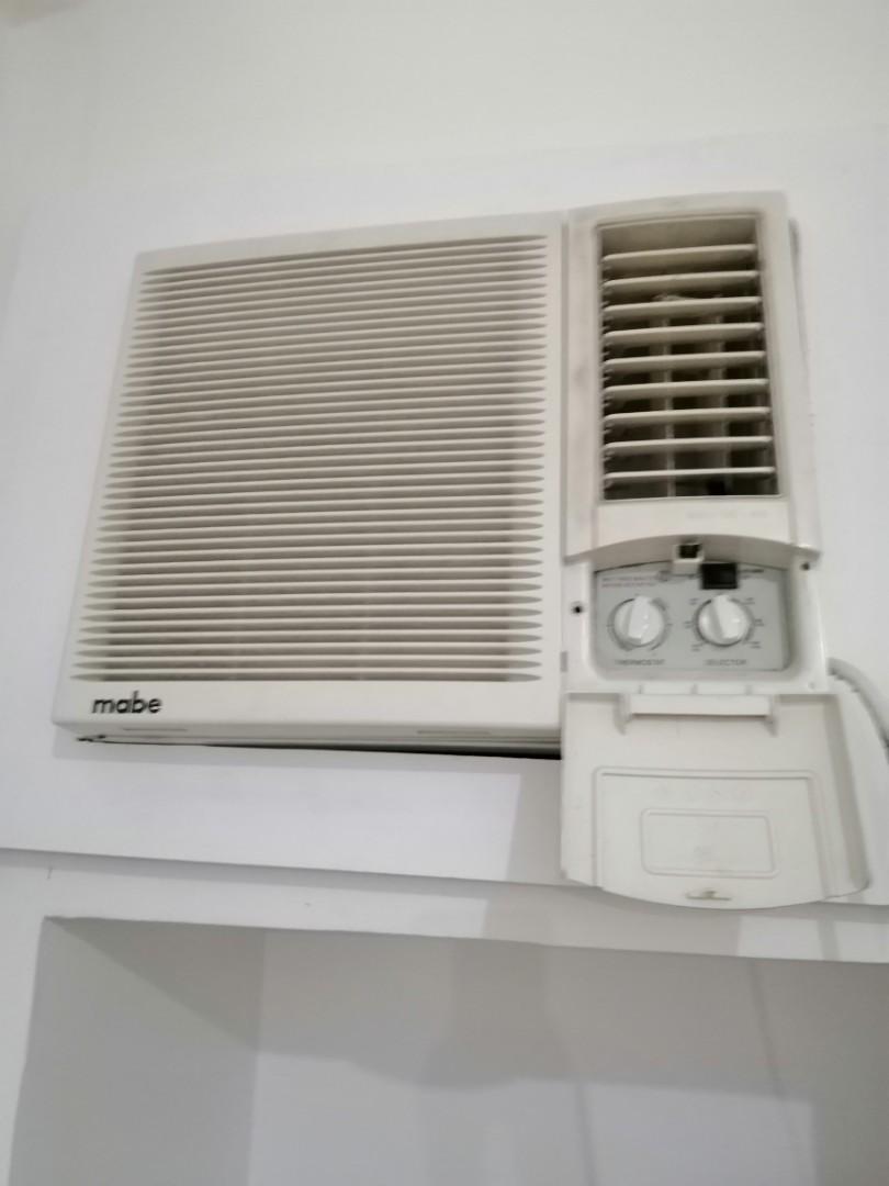 Mabe GE Aircon 1 hp with free frame, TV & Home Appliances, Air