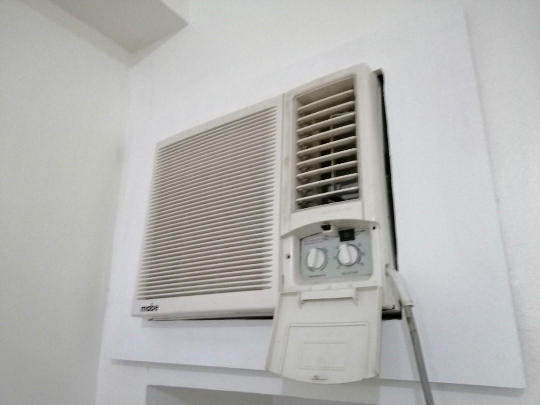Mabe GE Aircon 1 hp with free frame, TV & Home Appliances, Air