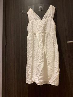 Mini white dress