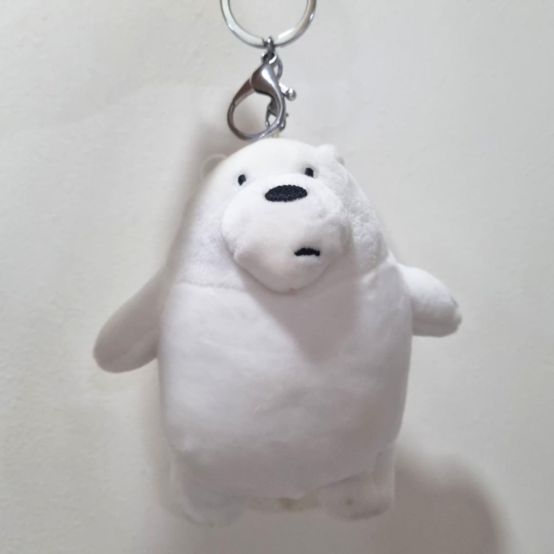Miniso We Bare Bears Ice Bear Keychain, Hobbies & Toys, Toys & Games on