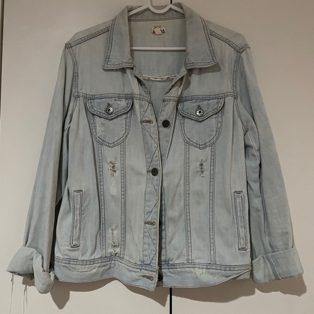 Mudd Denim Jacket, Women's Fashion 