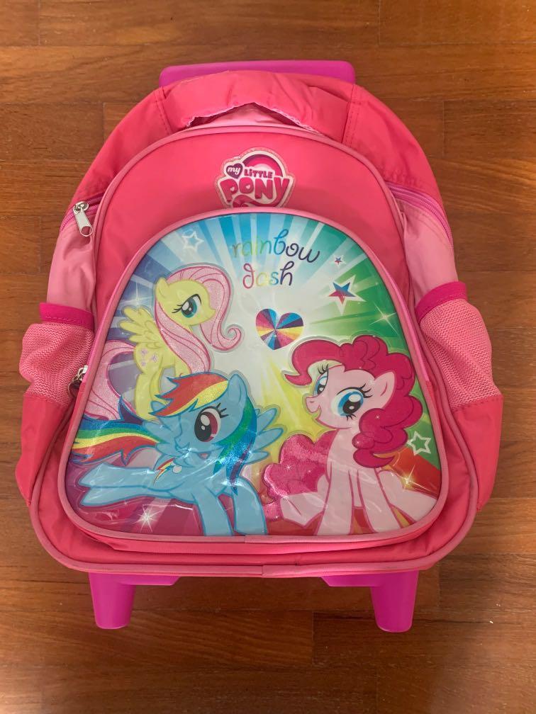 My little pony Trolley backpack, Women's Fashion, Bags Wallets