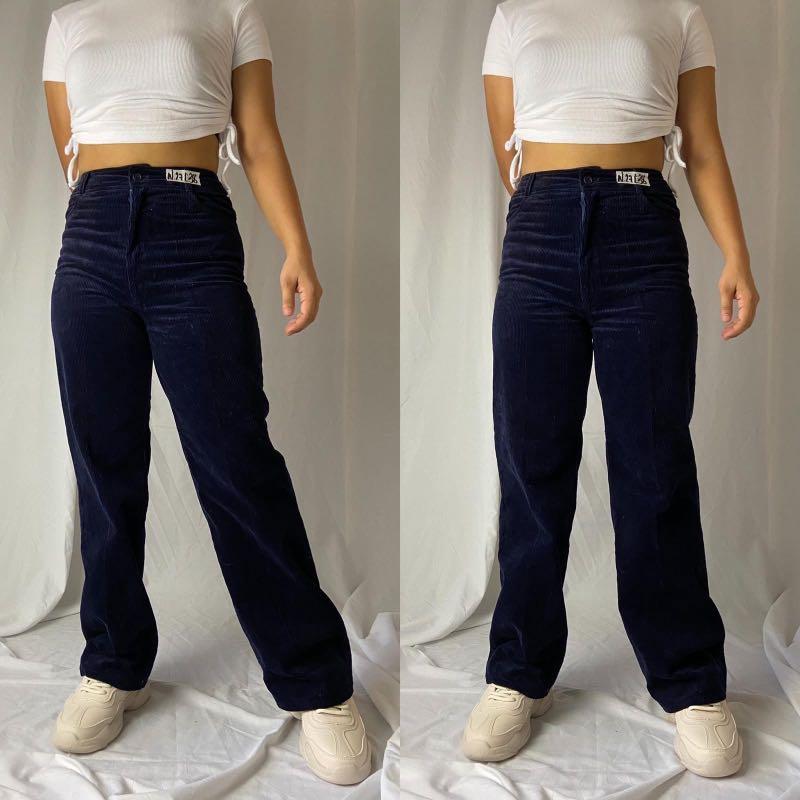 brown corduroy pants, Women's Fashion, Bottoms, Jeans on Carousell