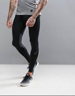 Nike Pro 超強彈力緊身長褲 黑 801250-010