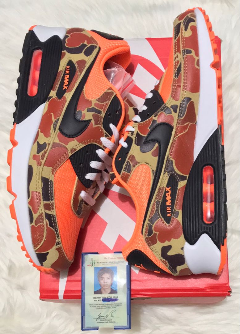 nike air max 90 duck camo mens