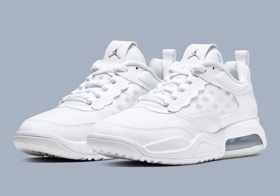 NIKE Jordan Max 200 Triple White UK6.5 US7.5 EU40.5