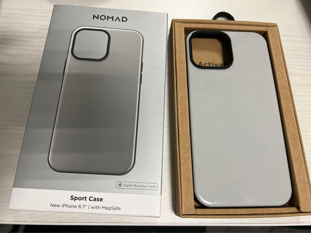 Nomad Sport ✓ Coque Magsafe iPhone 13 Pro Gris✓