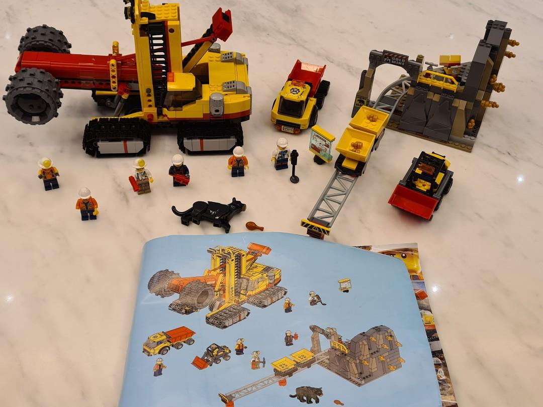 Lego 60188 city top mining experts site